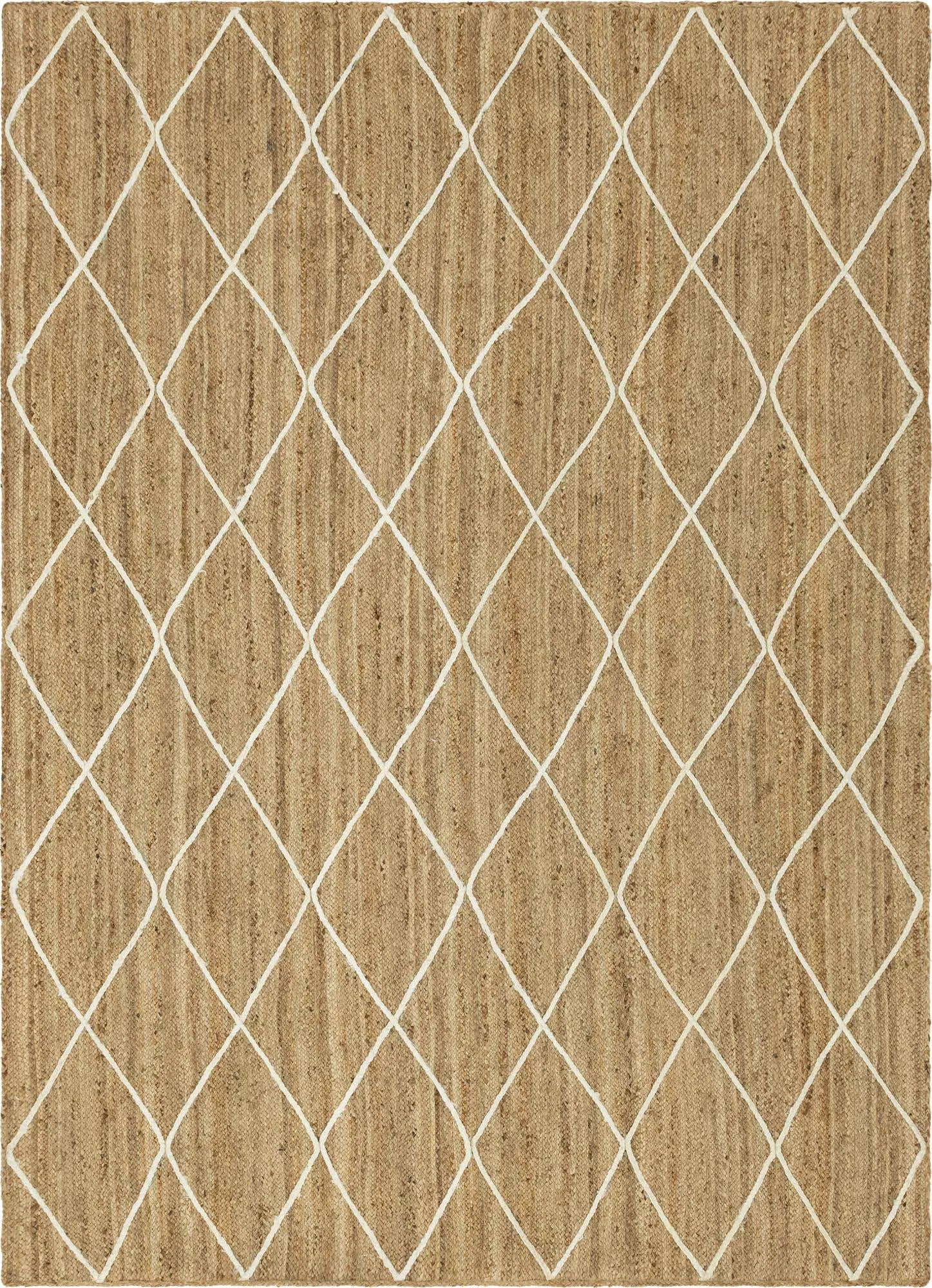 Trellis Braided Jute Rug