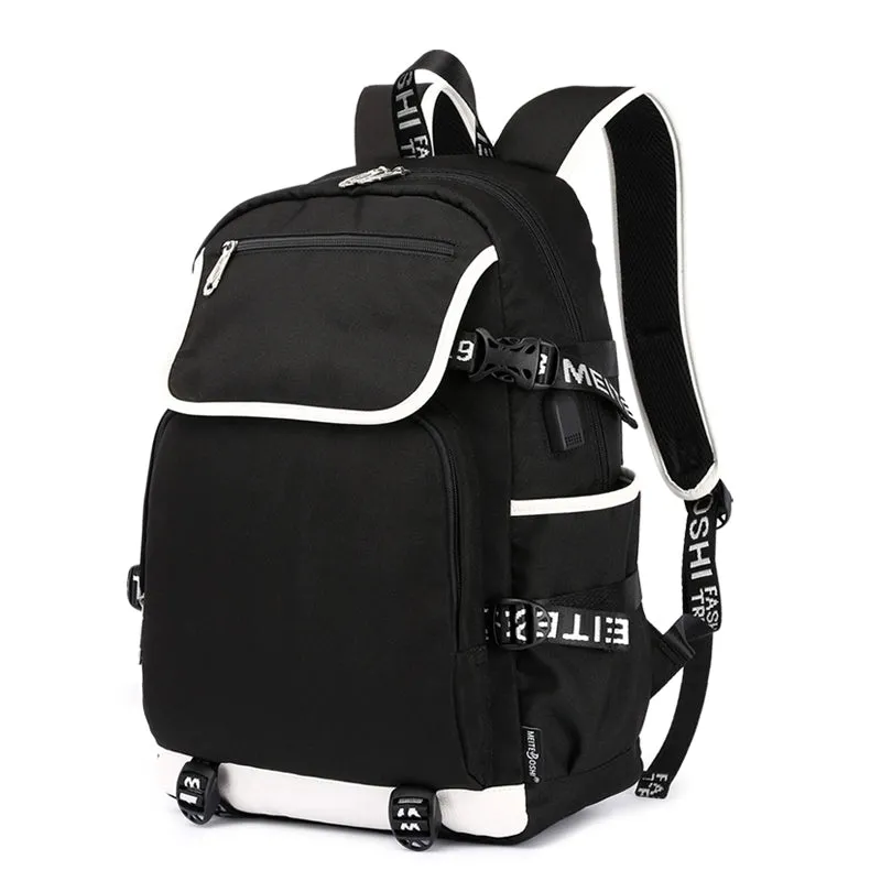 Trendy New Oxford Cloth Backpack - Large Capacity Casual School Bag