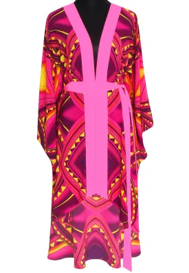 Tribal - Elixir Kimono (Neon Pink)