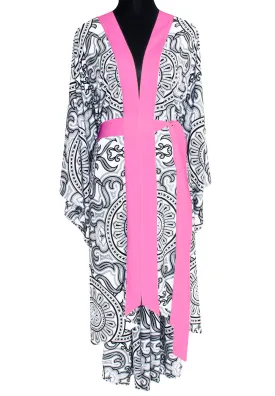 Tribal - Moon Kimono (Neon Pink)