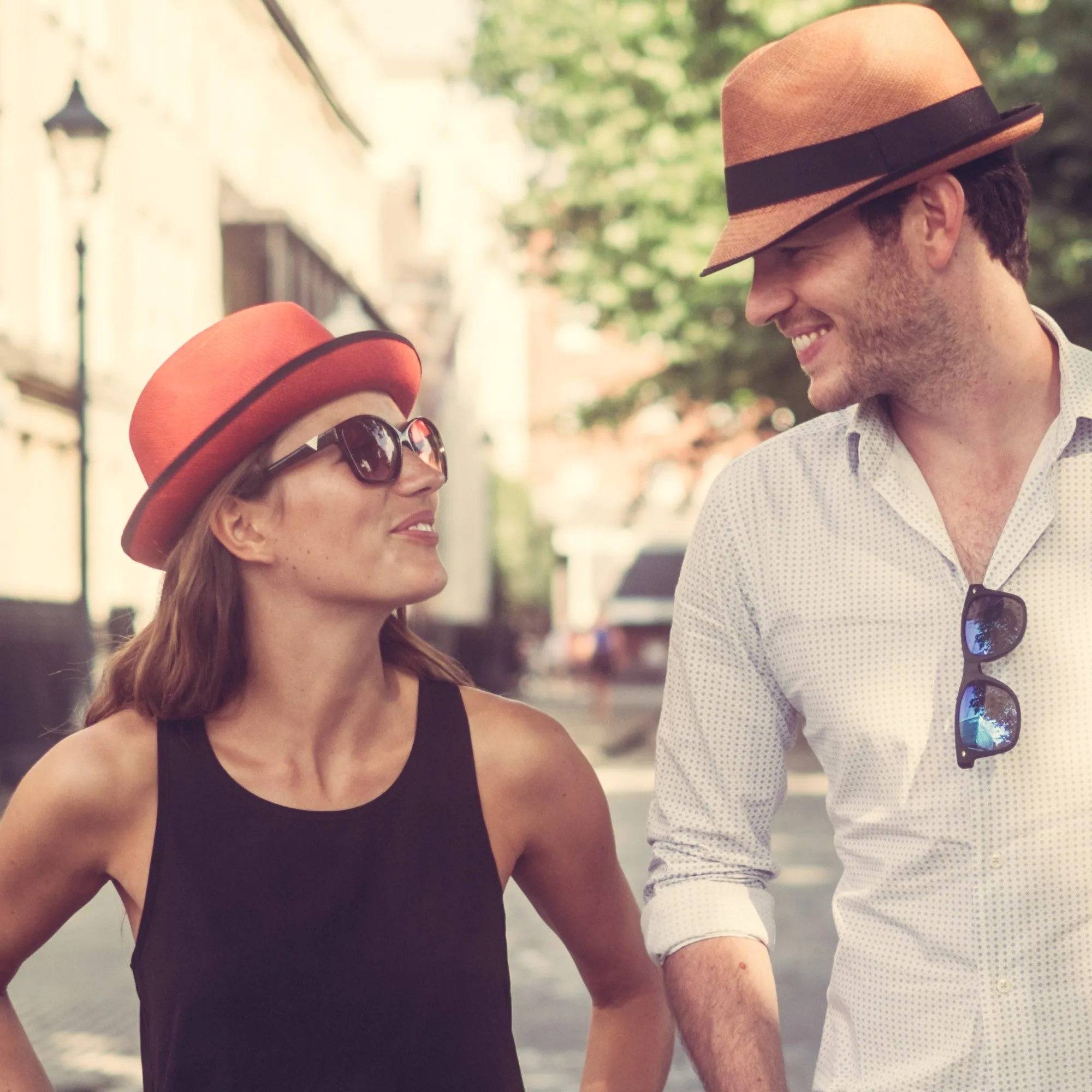 Trilby Panama - Red (Ladies)