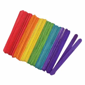 Trimits Multi-Coloured Lollypop Sticks - 113 x 10mm (Pack of 50)