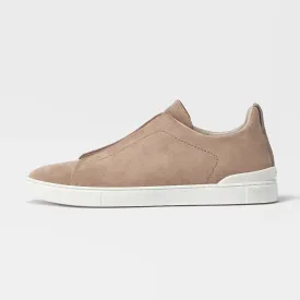 Triple Stitch Suede Sneaker