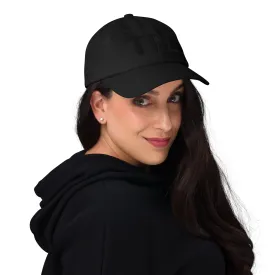 TRL Embroidered Dad hat - Black Puffy Letters