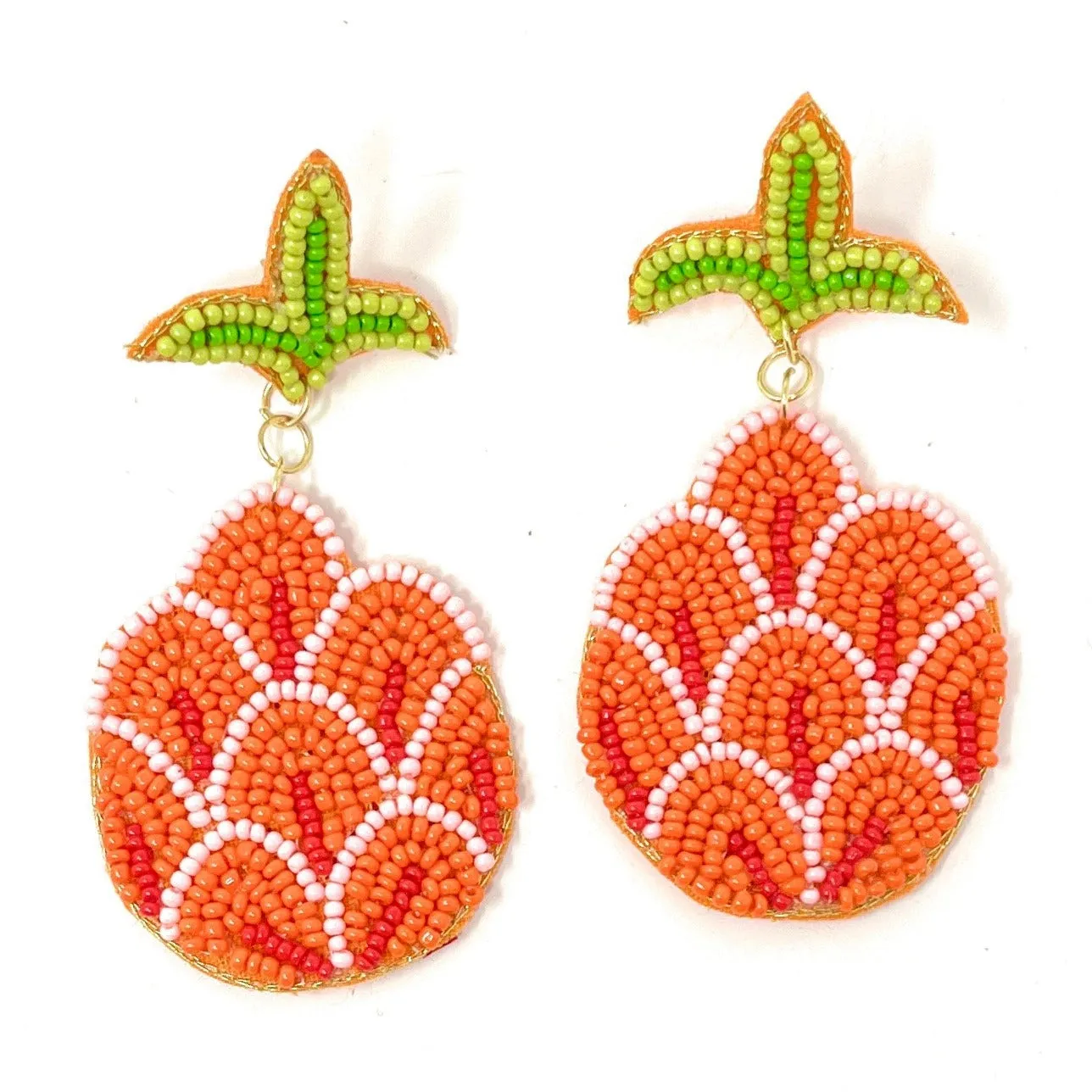 Tropical Beaded Earrings