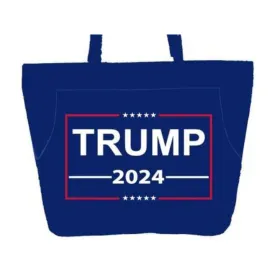 Trump 2024 Embroidered Heavy Duty Tote Bag