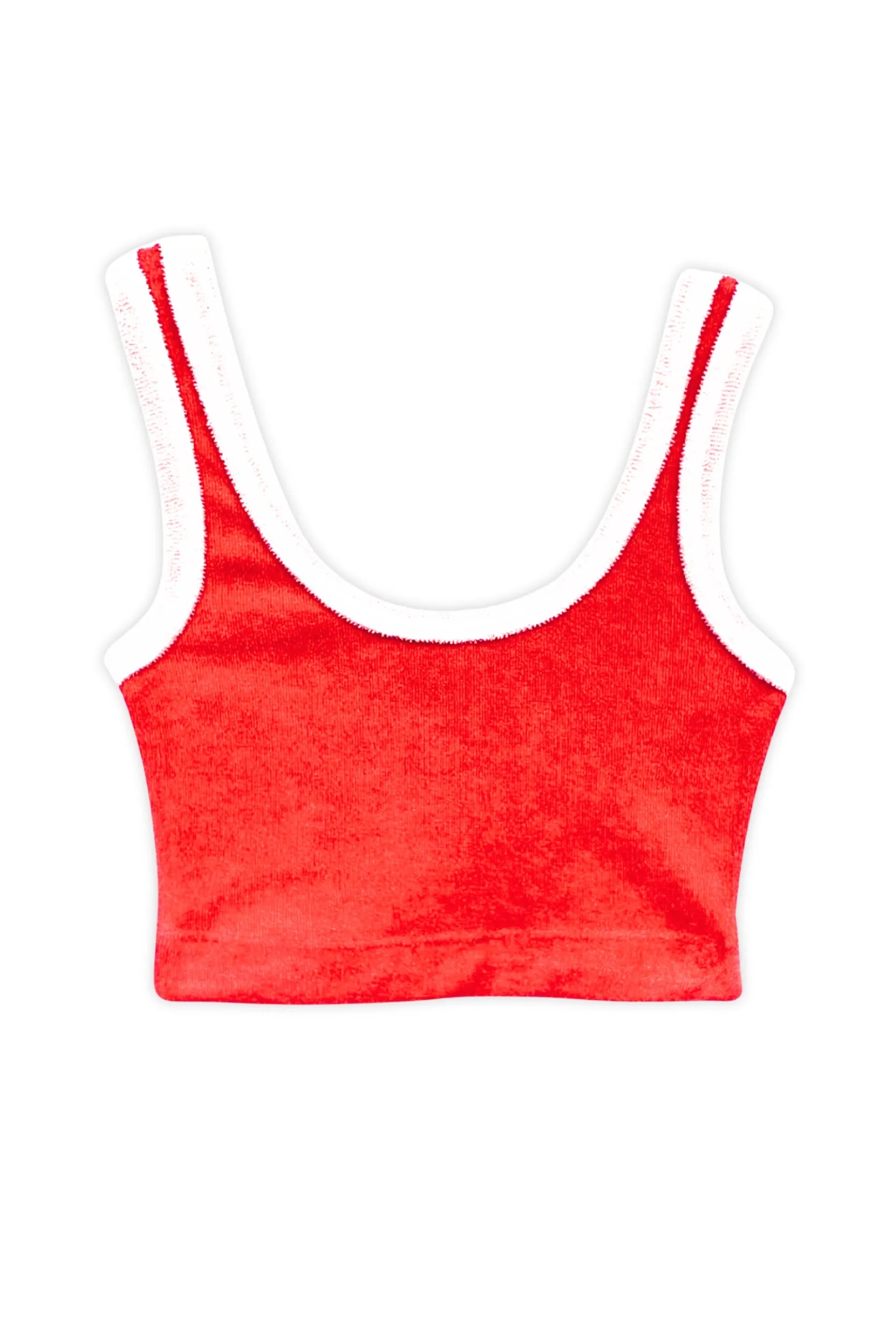 TWEEN MARGOT TERRY CLOTH RETRO TANK - FINAL SALE