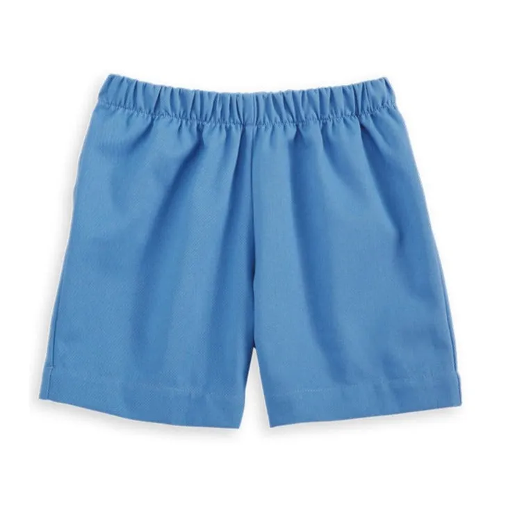 Twill Boy's Play Short -- Blue