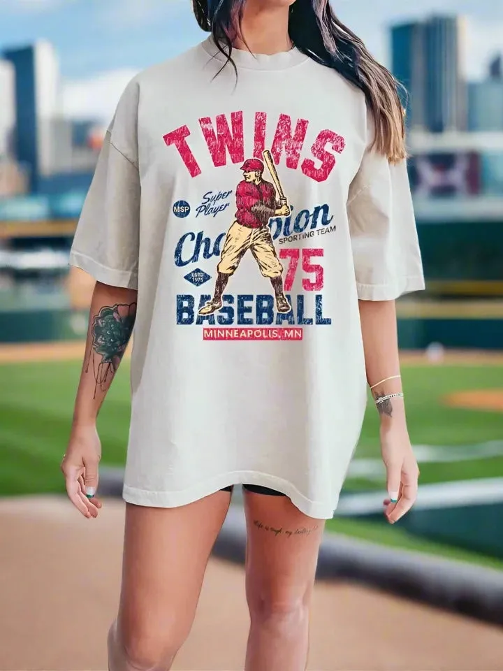 Twins Baseball Tee