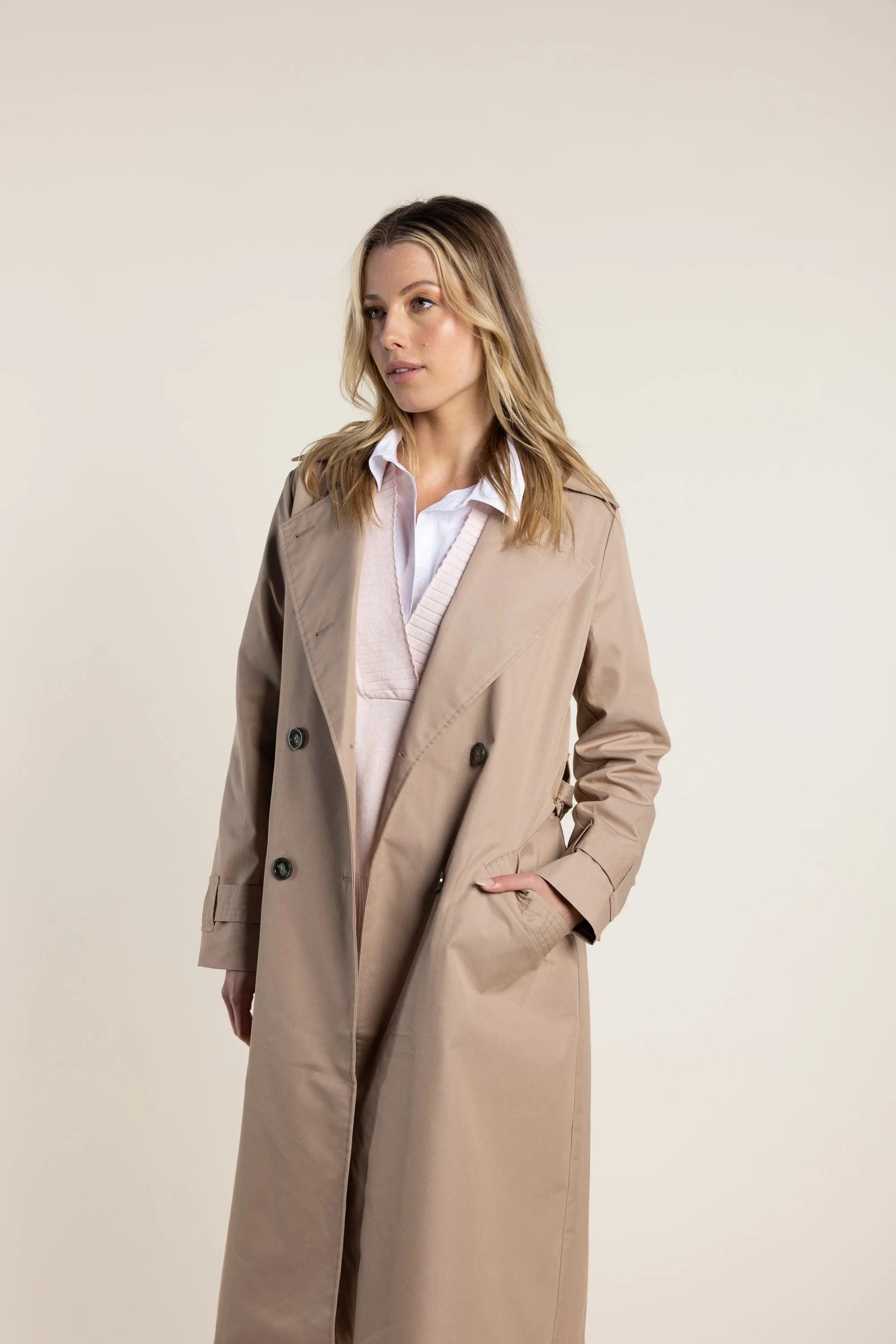 Two T's - Trench Coat Camel