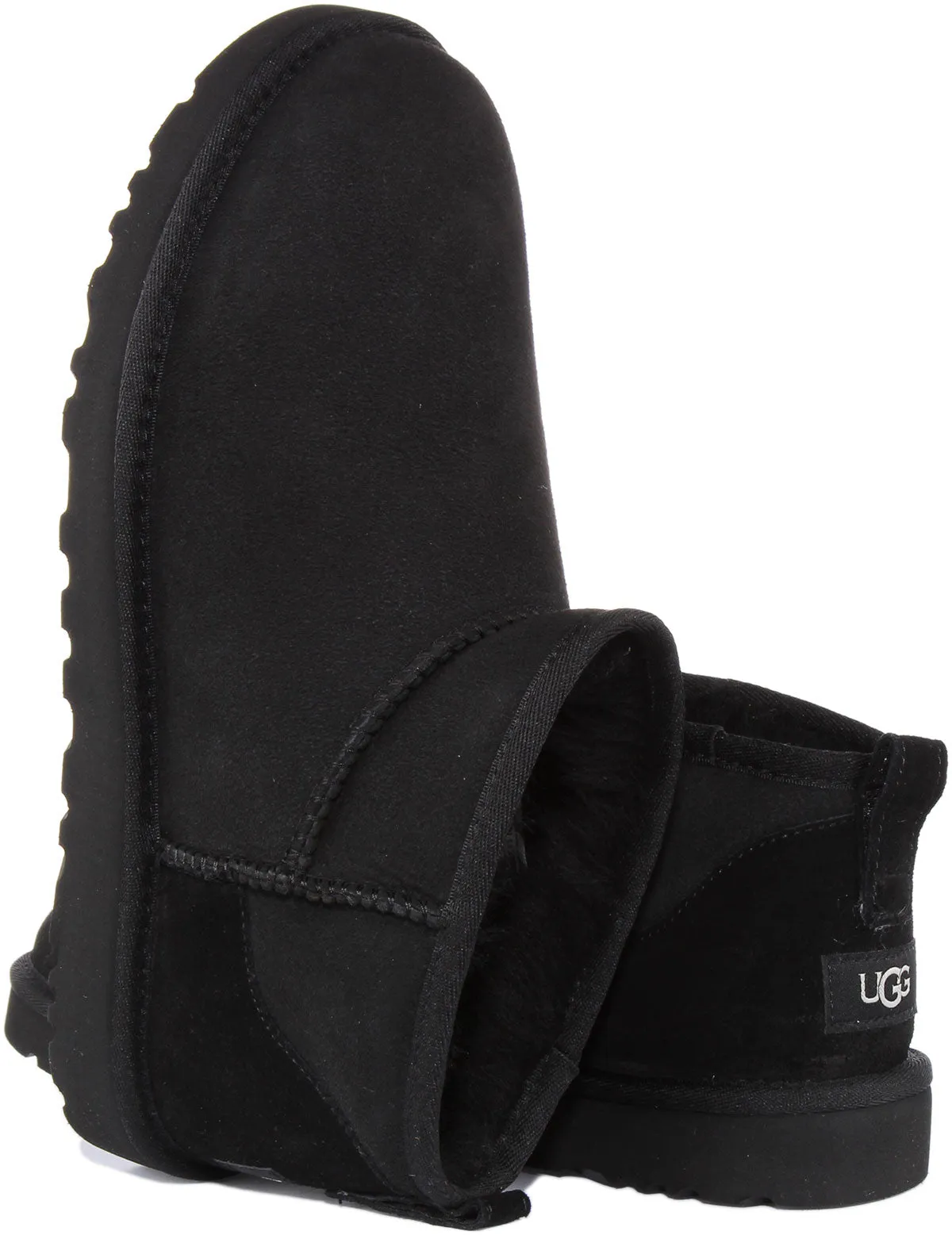 Ugg Australia M Classic Ultra In Black For Men