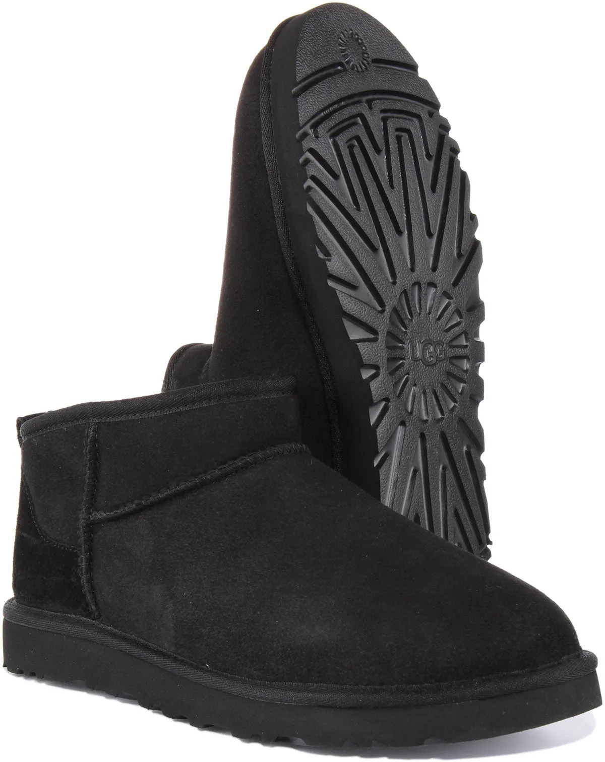 Ugg Australia M Classic Ultra In Black For Men