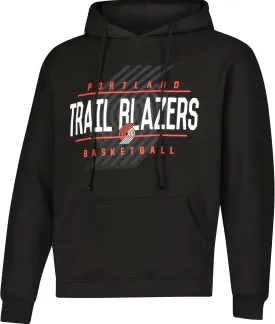 Ultra Game NBA Official Youth Standard Super Soft Get Right Hoodie Sweatshirt, Portland Trail Blazers, Black|Portland Trail Blazers