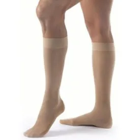 Ultrasheer Knee-High Moderate Compression Stockings Small, Suntan