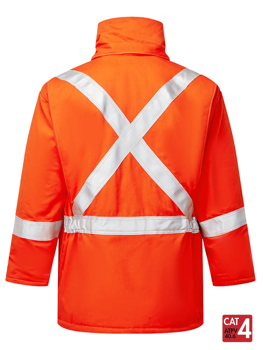 Ultrasoft 9 Oz Hi-Vis Insulated Parka - 515