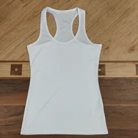 Unbranded Small White Women's Polyester Tank Top