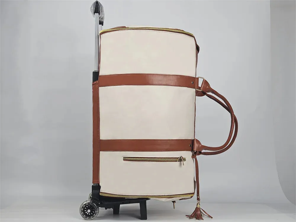 Unisex Large Capacity Trolley Travel Bag