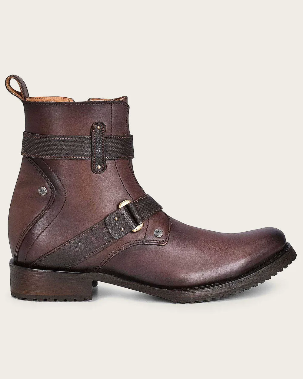 Urban short brown boot