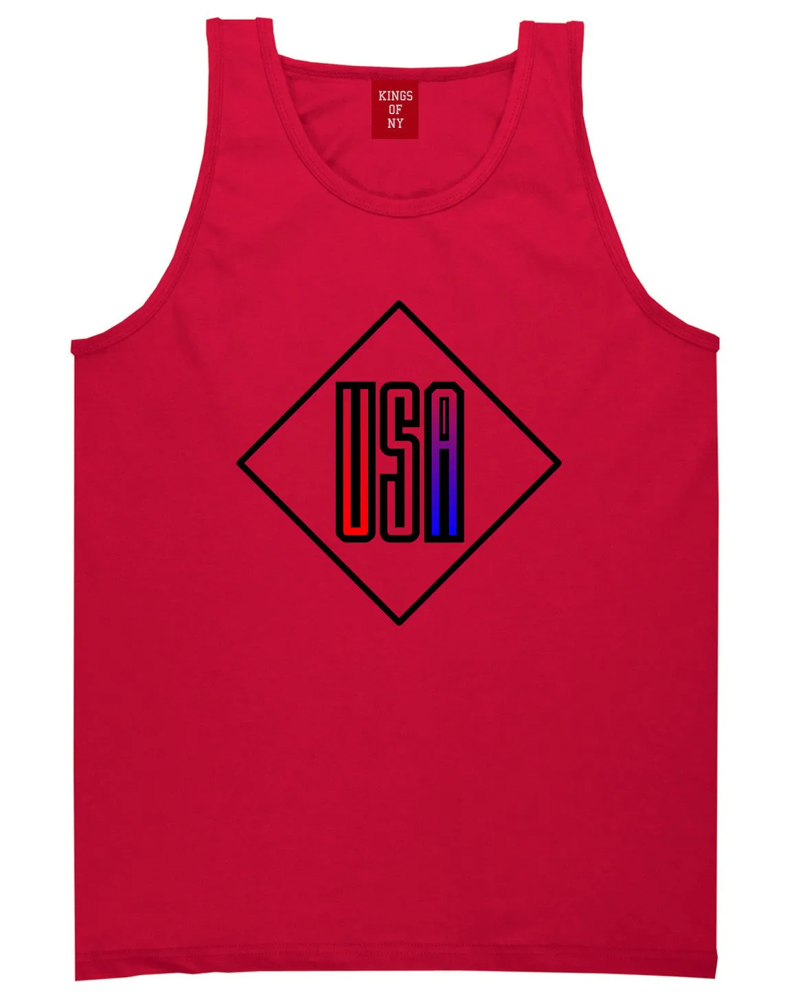 USA Diamond Logo Tank Top