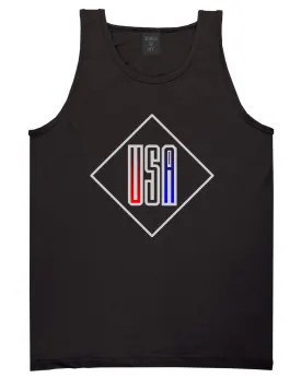 USA Diamond Logo Tank Top