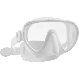 Used ScubaPro Ghost Dive Mask with EZ Open Strap - White