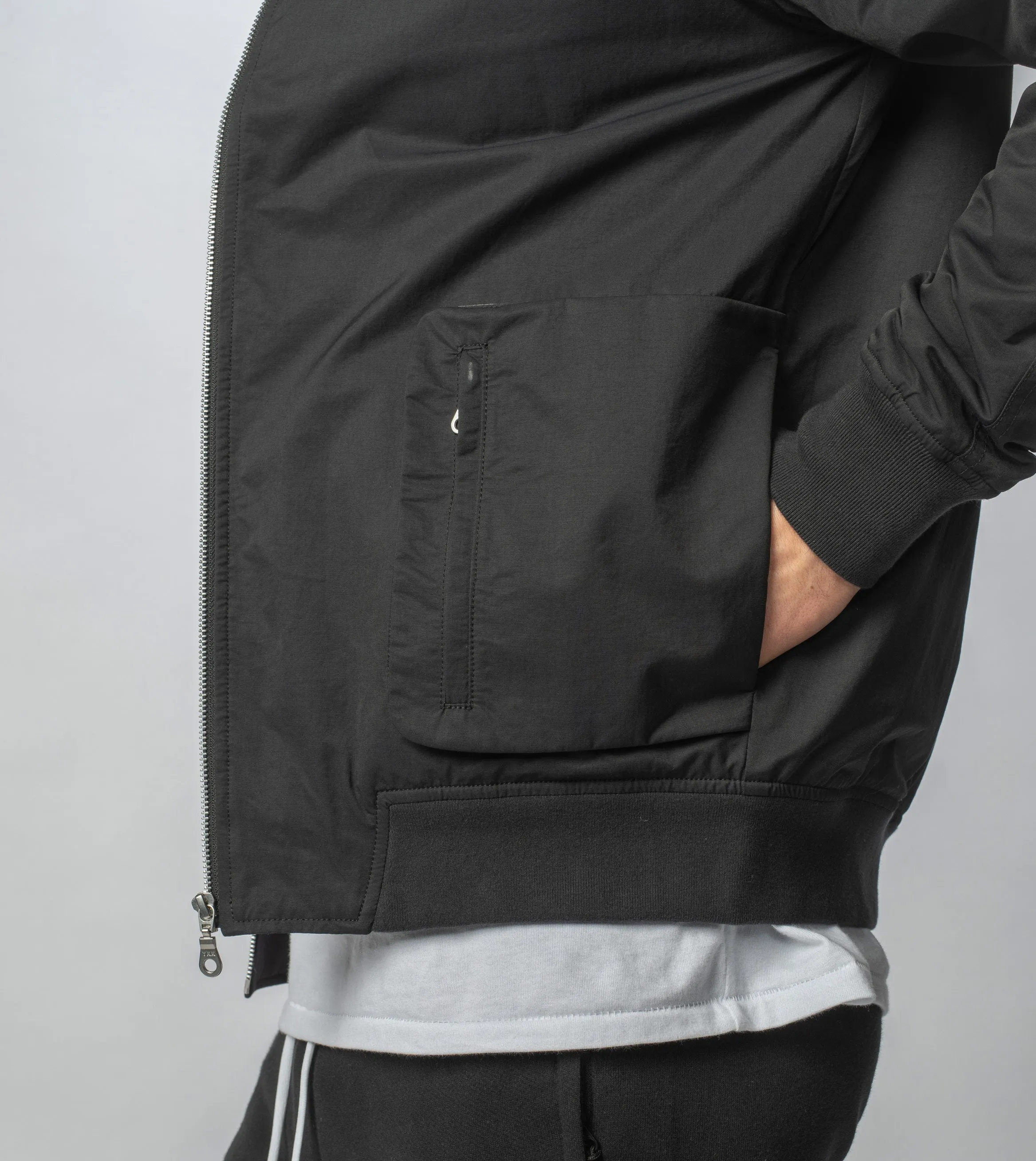 Utility Bomber Jacket Black