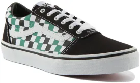 Vans Ward In Black Green For Youth