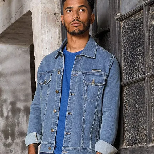 Vegan Men's Noah Denim Jacket | Multiple Colours