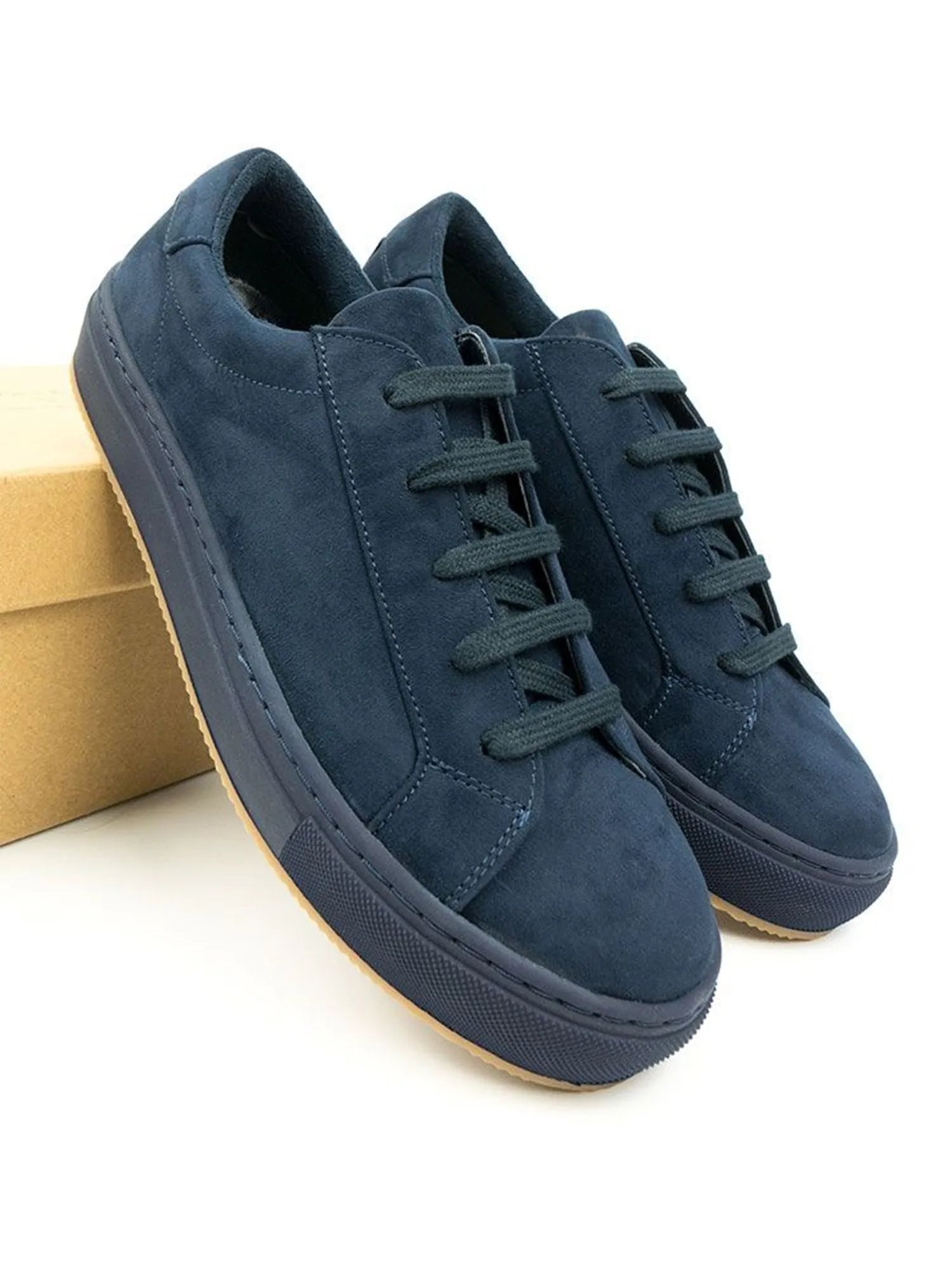 Vegan Suede Sneakers