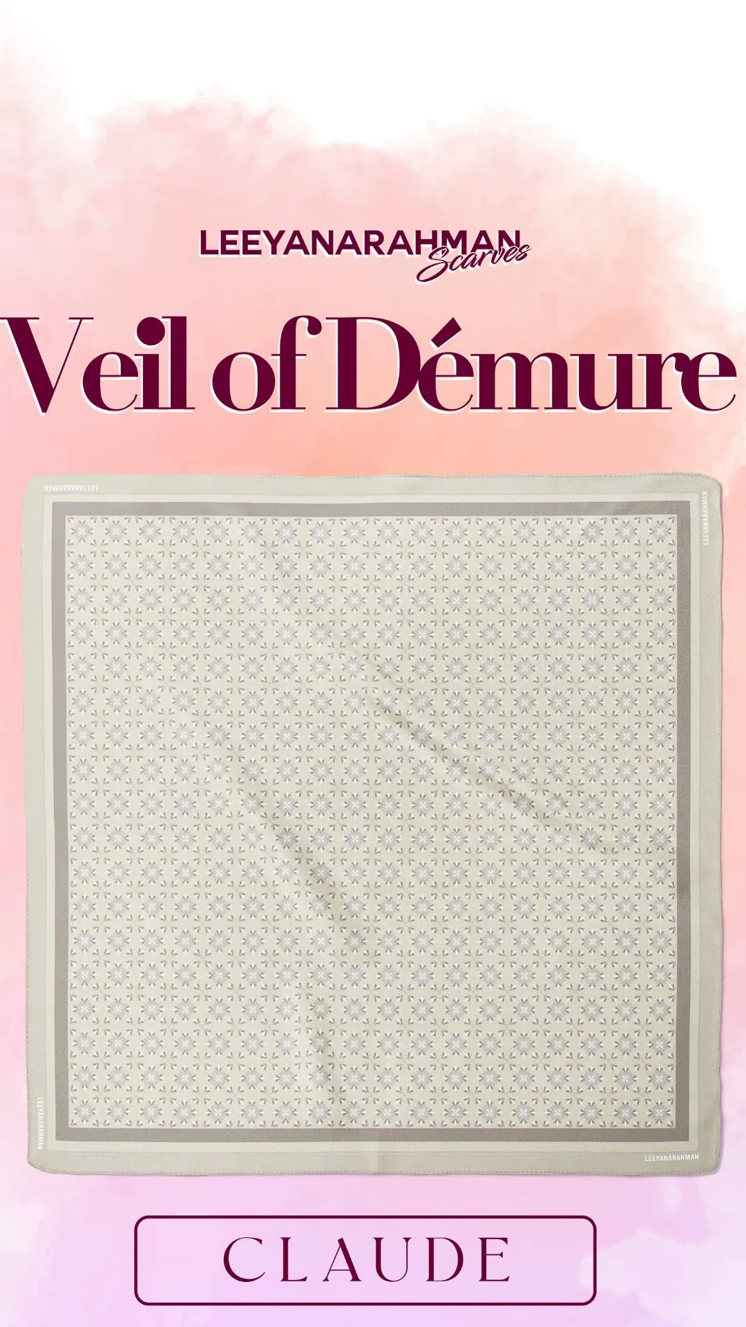 Veil Of Demure Square Scarf