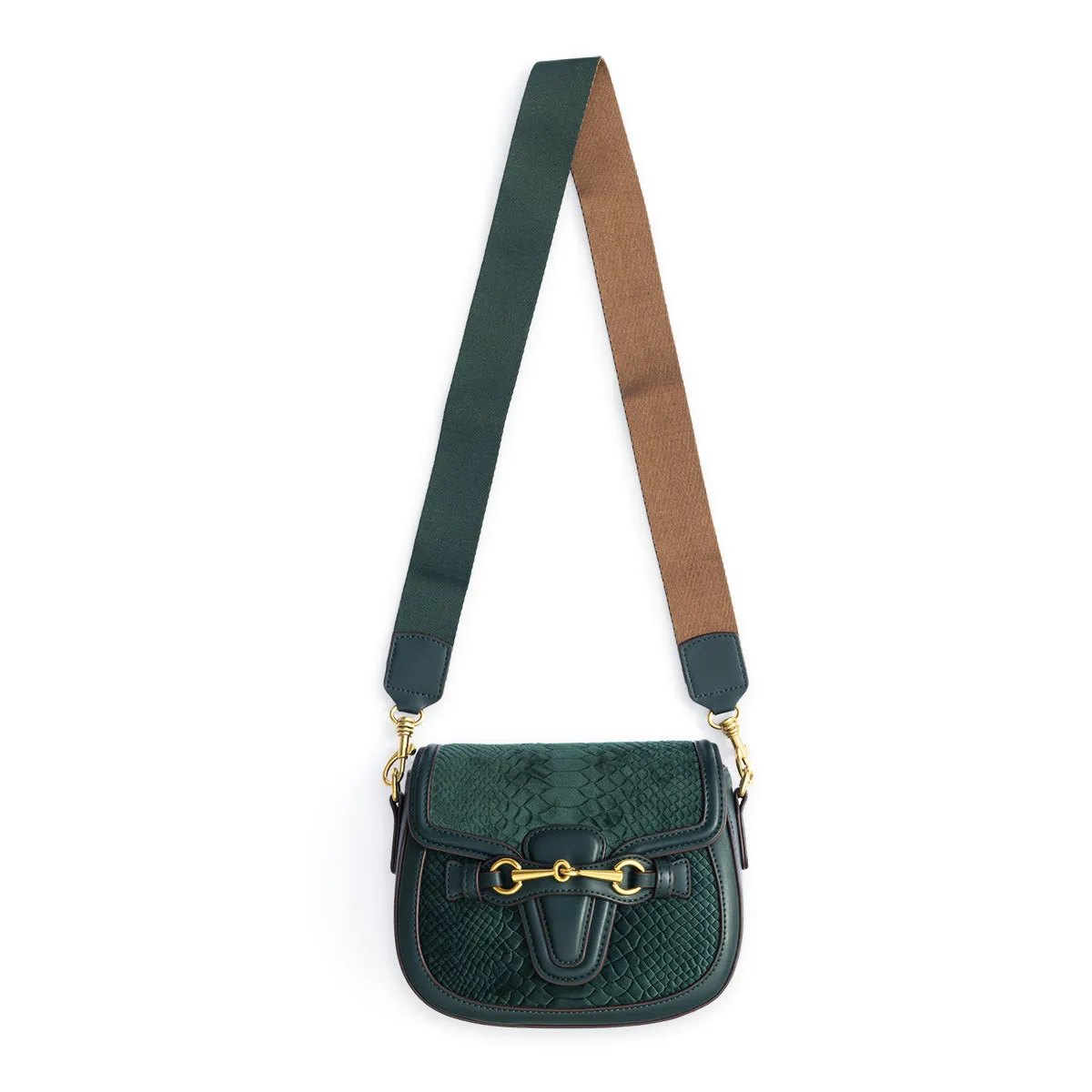 Velvet Bit Crossbody Bag