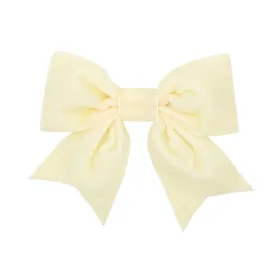 Velvet Bowtie Hair Bow - Small King