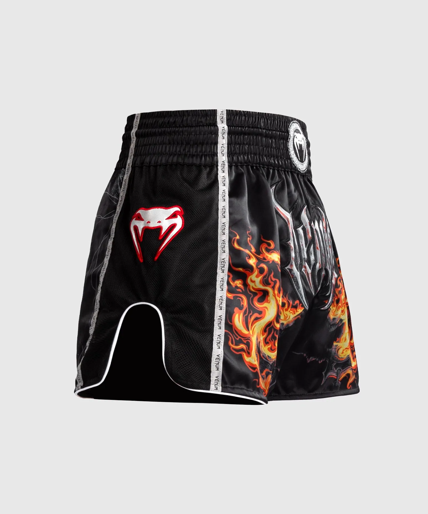 Venum Gladiator 5.0 Muay Thai Shorts - Black/Neon Orange