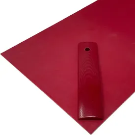 Vibe Composites- Linen Micarta- Ruby Red