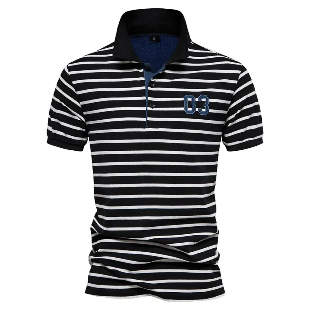 Vibrant Cotton Short Sleeve Polo Shirts Collection