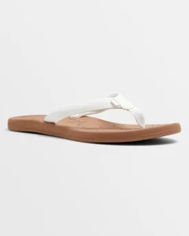 Vickie Sandals - White