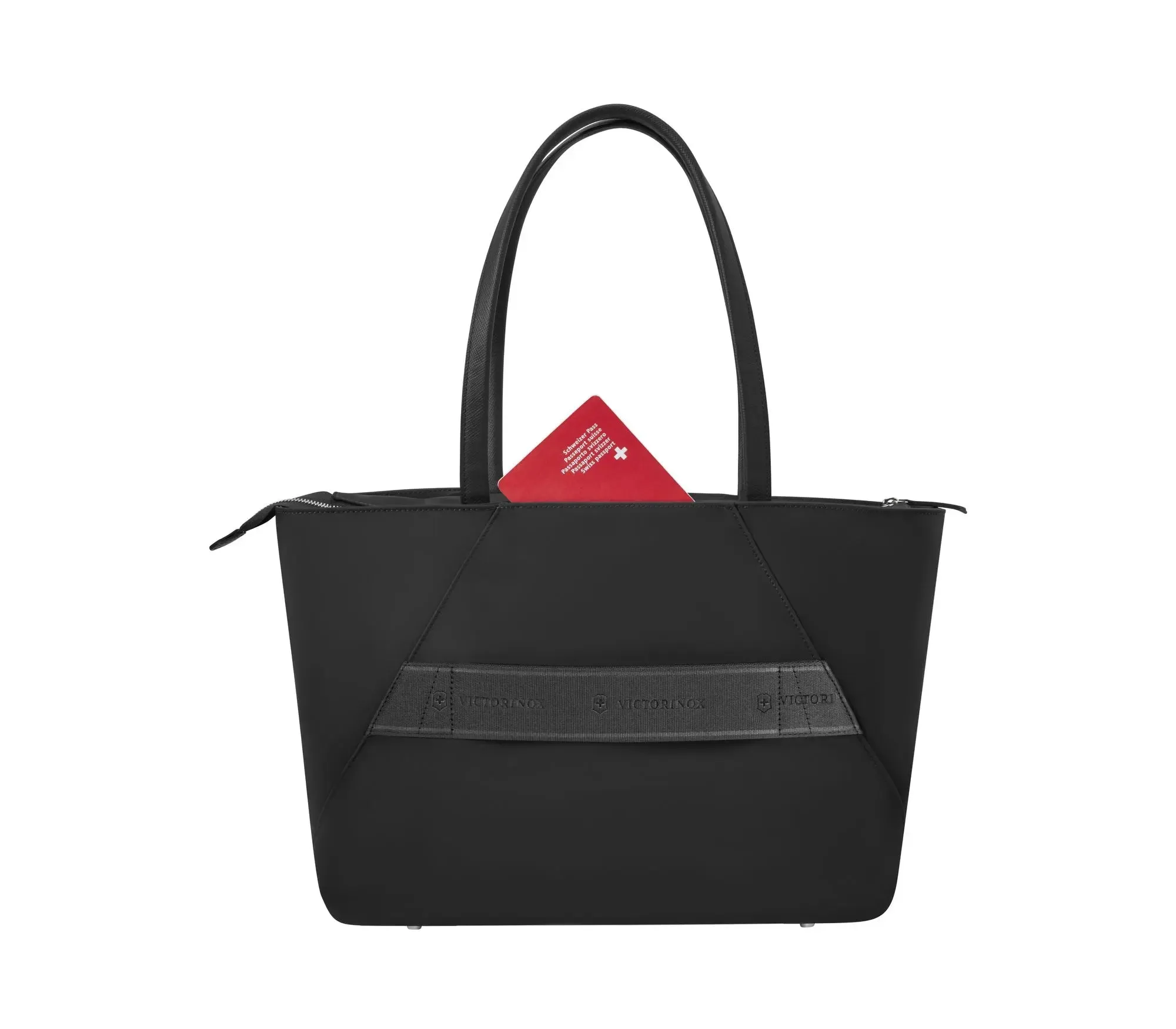 Victoria Signature Tote 16" // Black