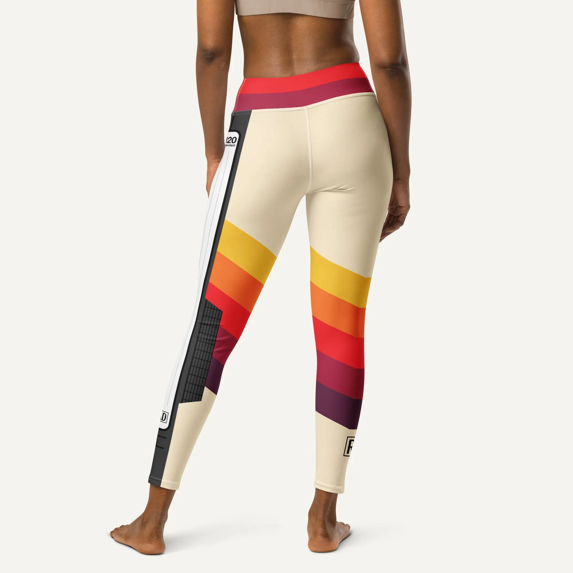 Video Cassette High-Waisted Leggings