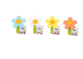 Vigar Flower Power Silicone Assorted Bottle Stopper