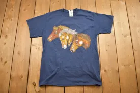 Vintage 1990s Animal Graphic T-Shirt