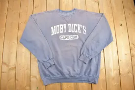 Vintage 1990s Moby Dicks Cape Cod Crewneck Sweatshirt