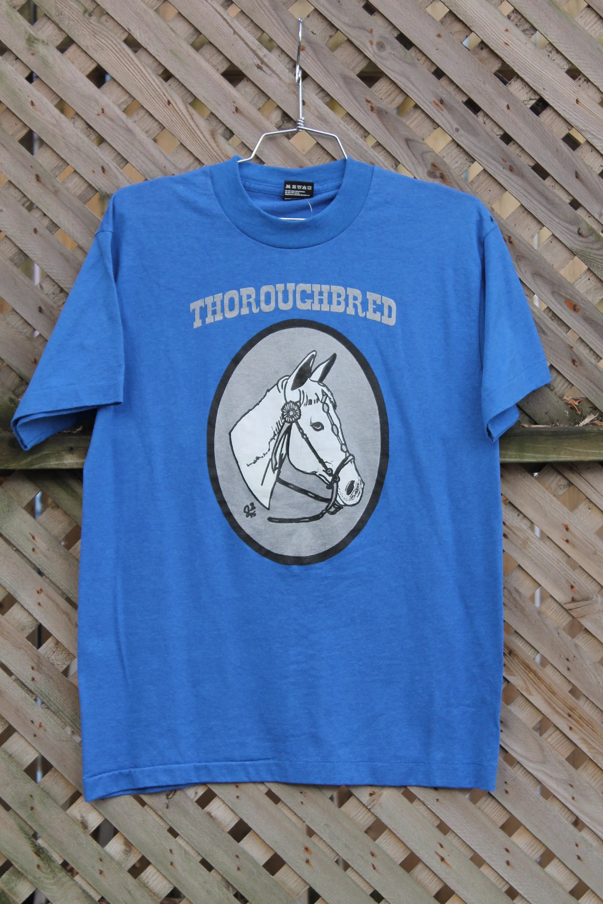 Vintage 1995 Thoroughbred Graphic T Shirt