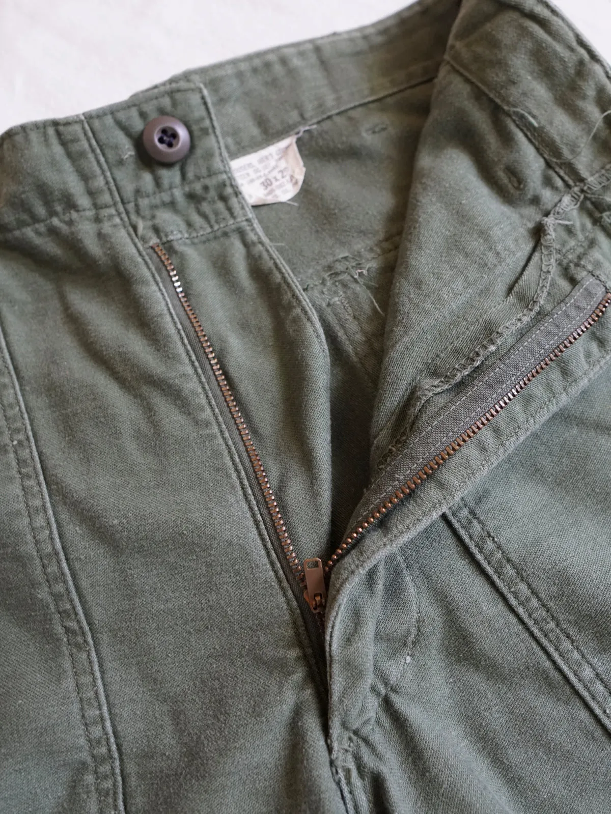 Vintage 60’s Military Cut Off Shorts - 28” Waist