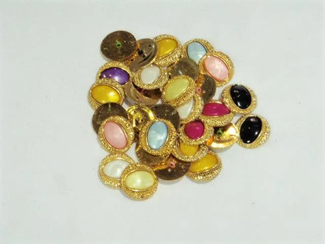 Vintage Costume Shank Buttons