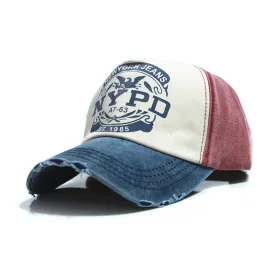 Vintage Cotton Unisex Baseball Cap