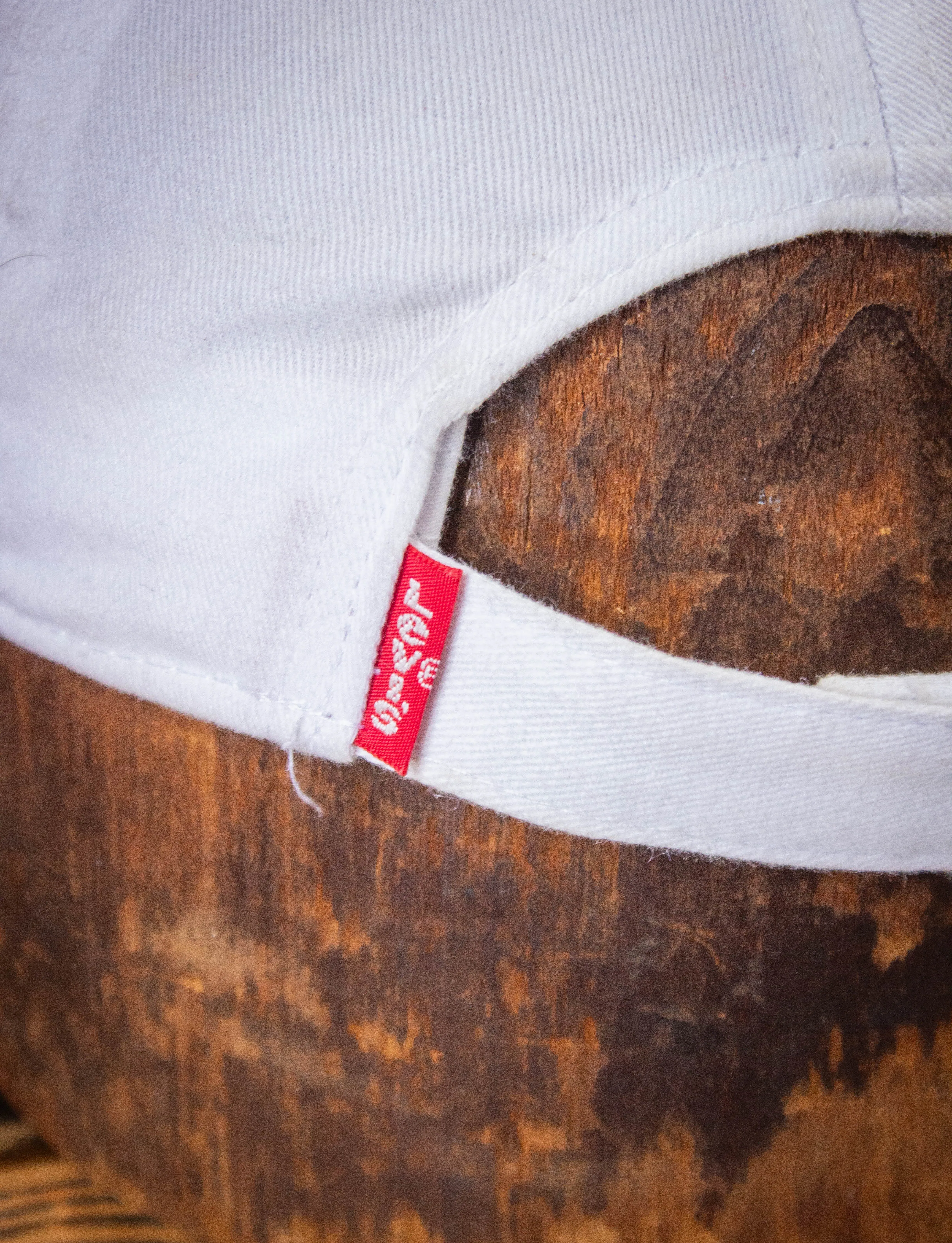 Vintage Levi's Baseball Cap White