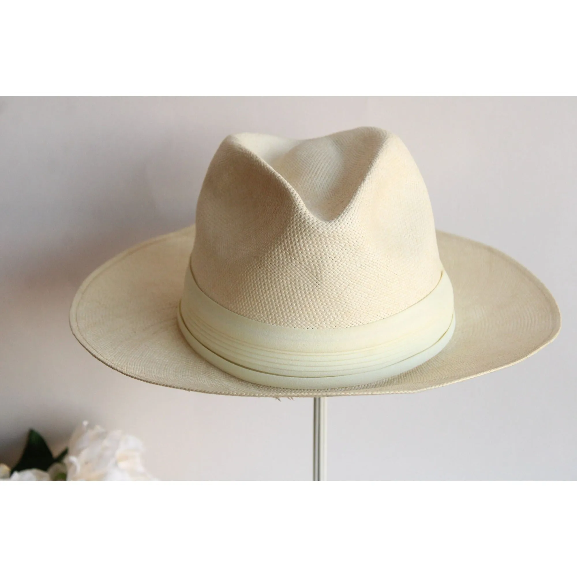 Vintage Mens Straw Hat Pacific Panama