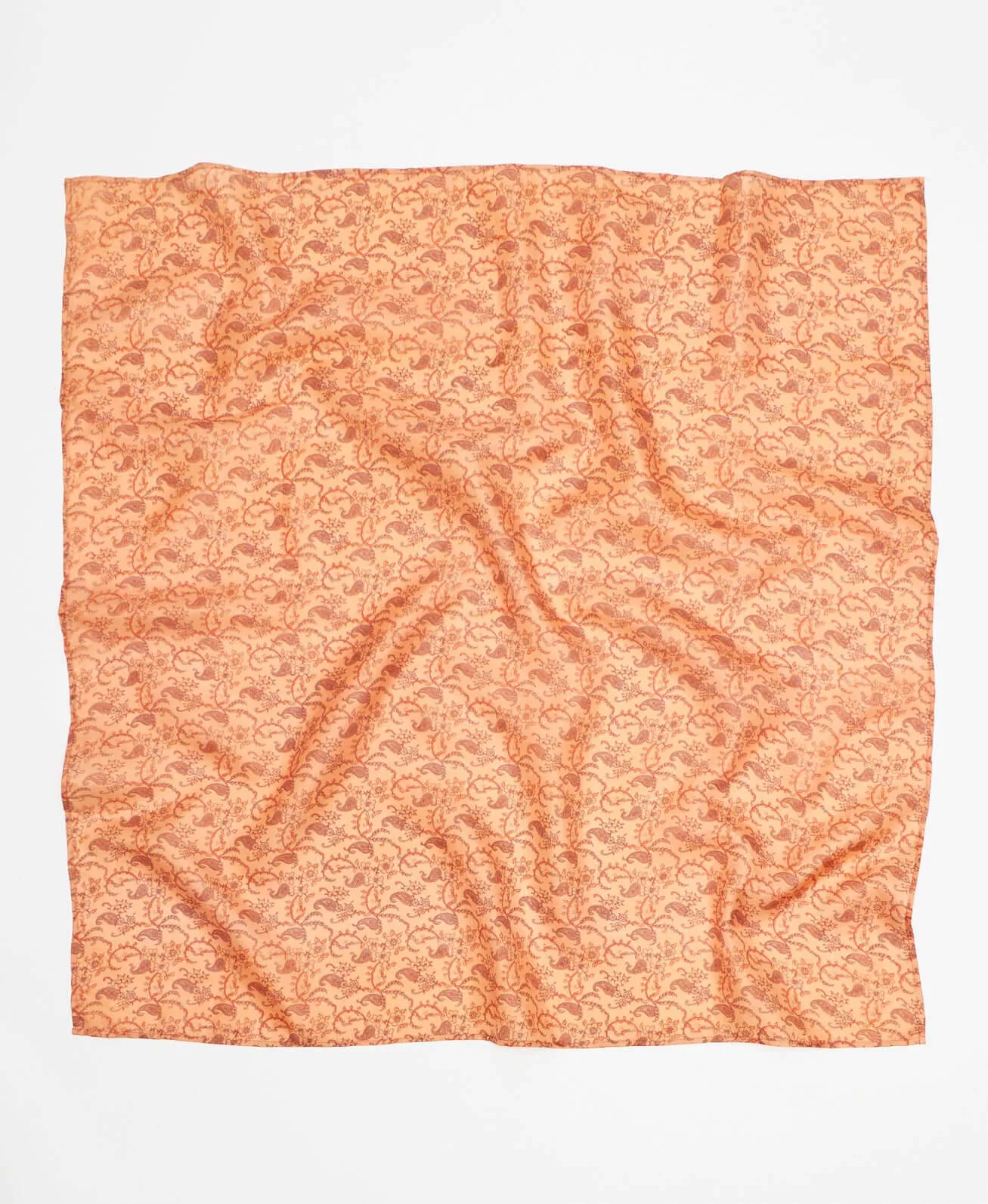 Vintage Silk Square Scarf - No. 230408