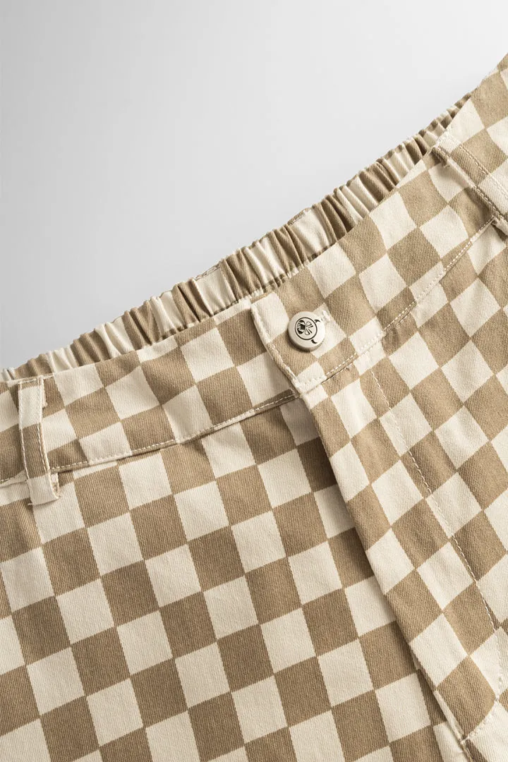 Viper Trousers - Brown Checked