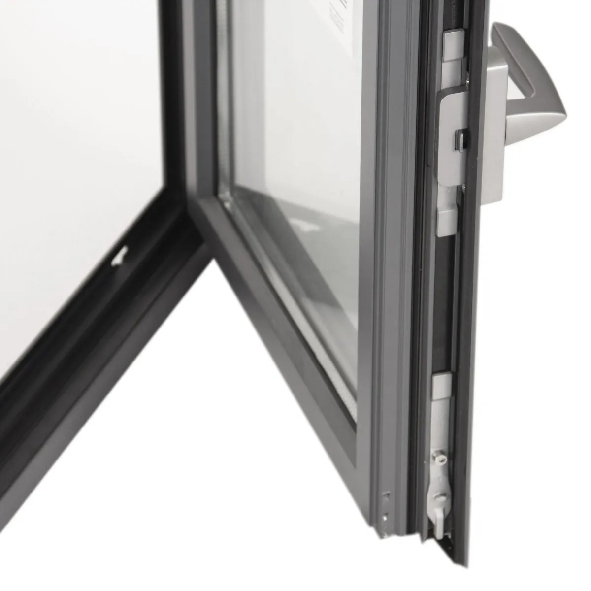 Virginia cheap high quality double glass thermal insulated aluminum window NAMI